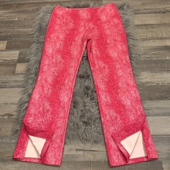Urban Outfitters Vivica soft faux stretch suede split flare side zip pants 10 - Picture 3 of 9